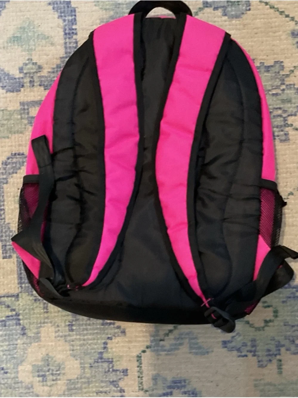 DSG Hot Pink and Black Mesh Backpack